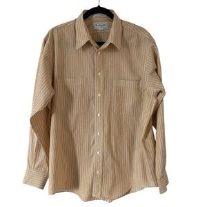 Burberry Beige Striped Casual Shirt